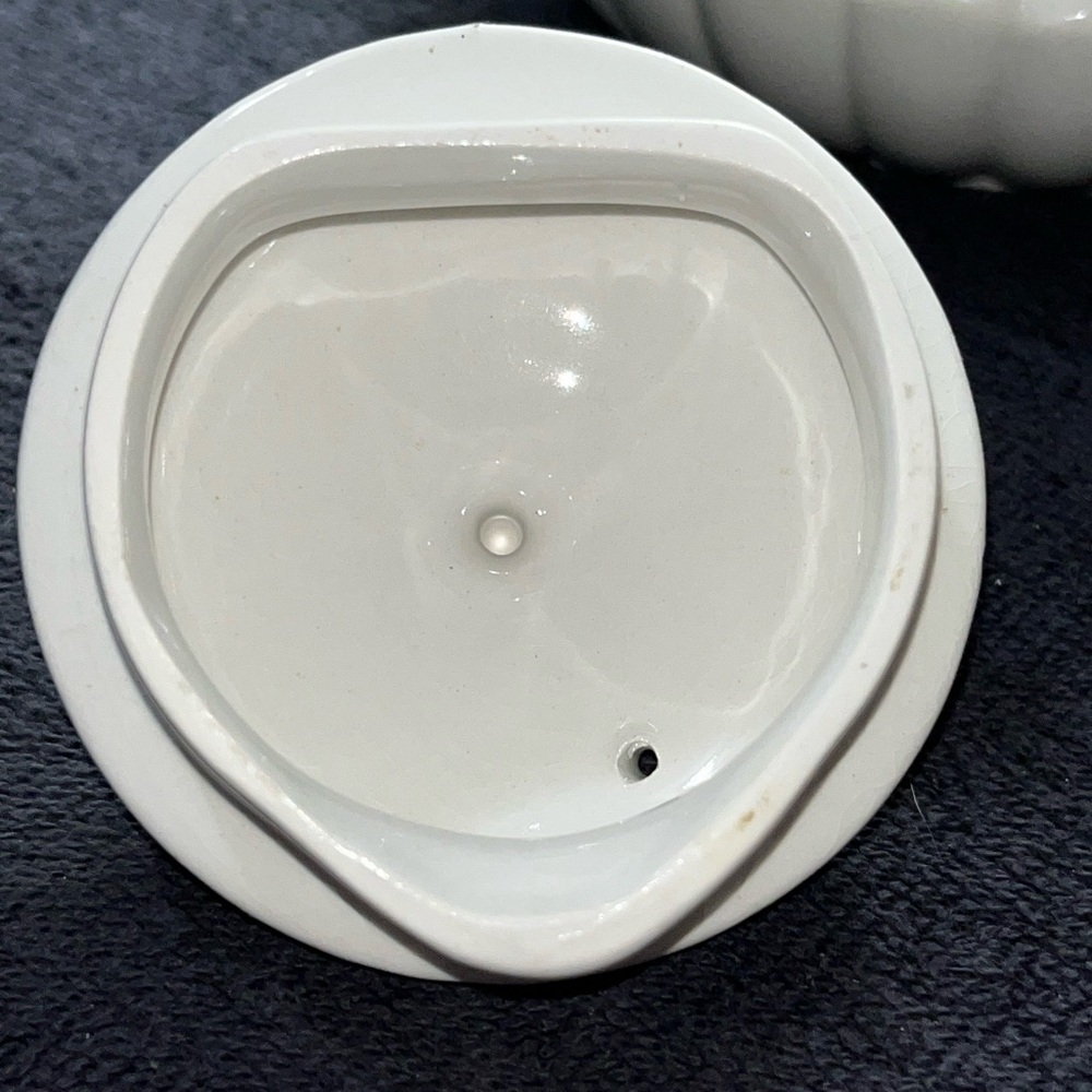 Vintage “Heatmaster” Teapot Floral Design With Gold Trim by Ellgreave Pottery - Picture 10 of 14